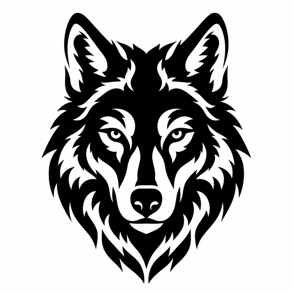 Negative Space tattoo design